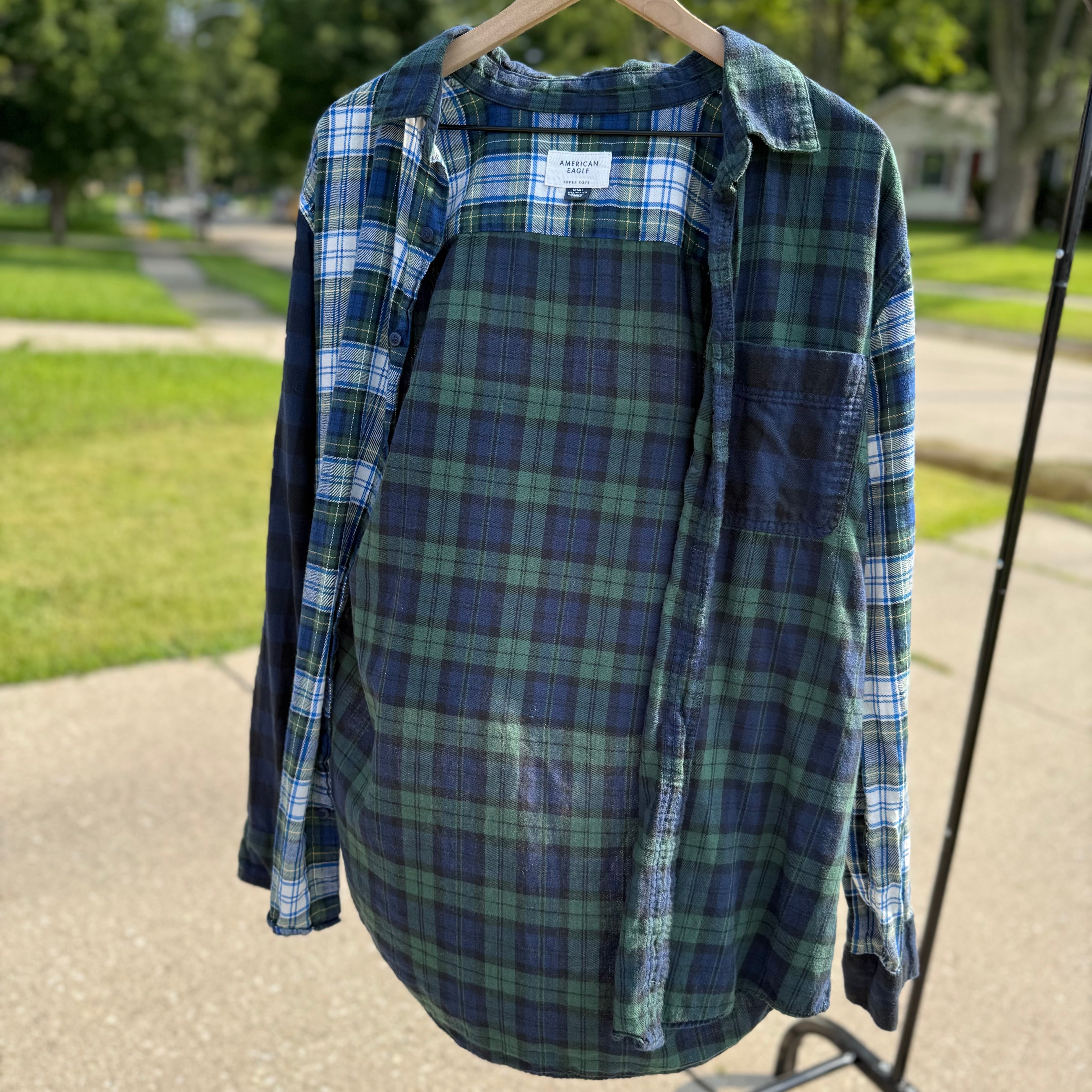 Honestav I’m A Lowlife Upthrift Flannel Size S/M