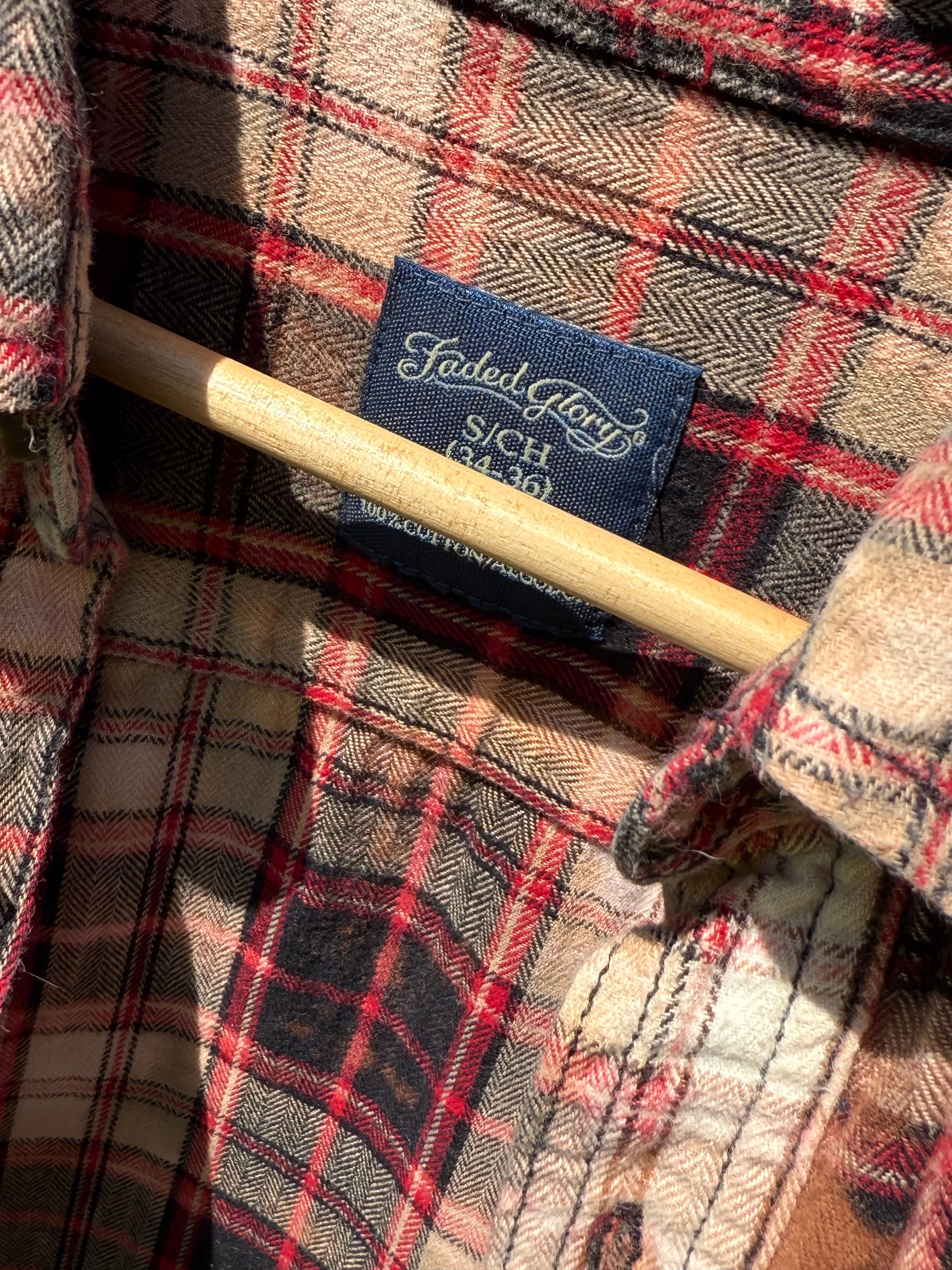 Noah Kahan Upthrift Flannel Size S