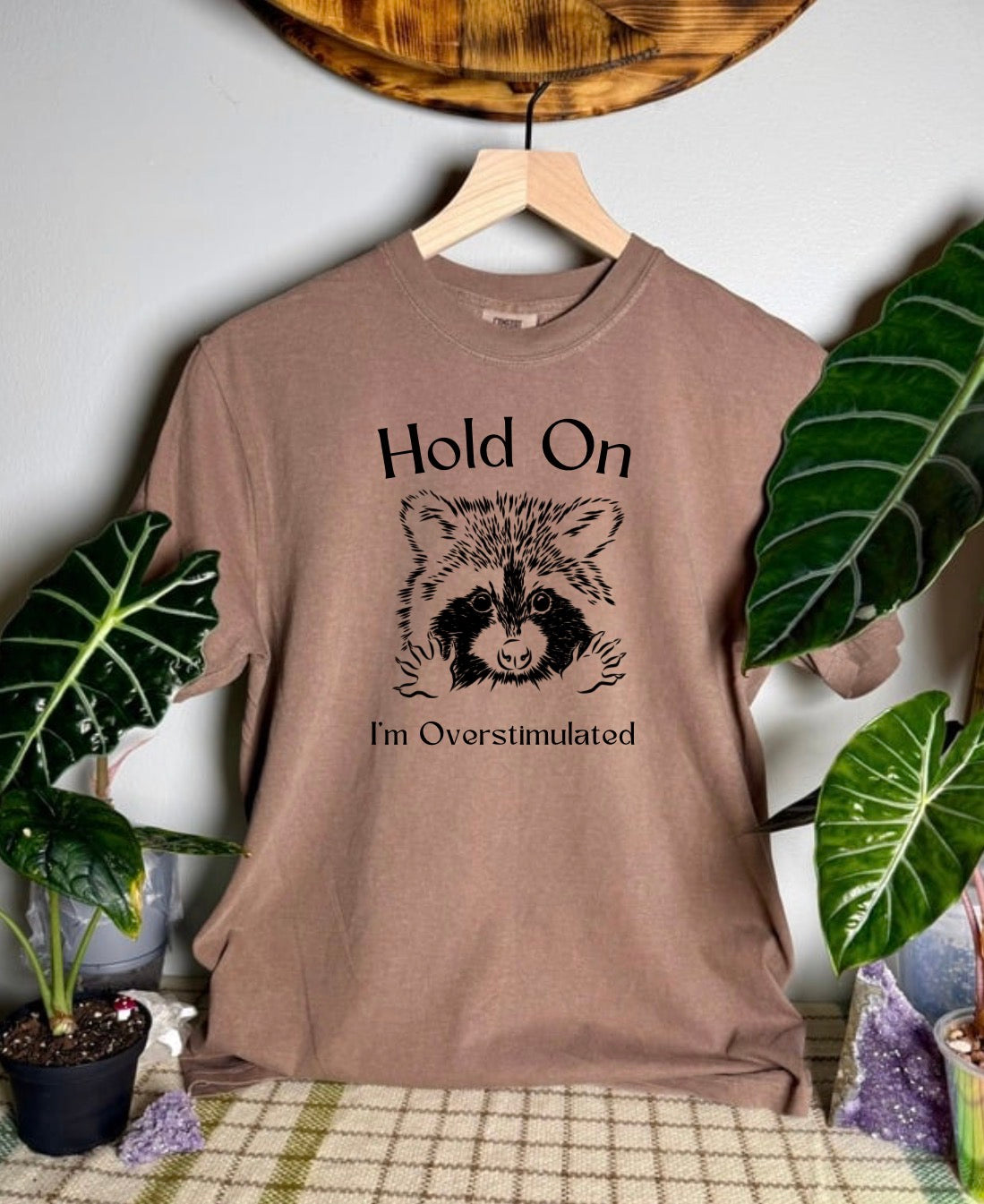 Overstimulated Comfort Colors Tee