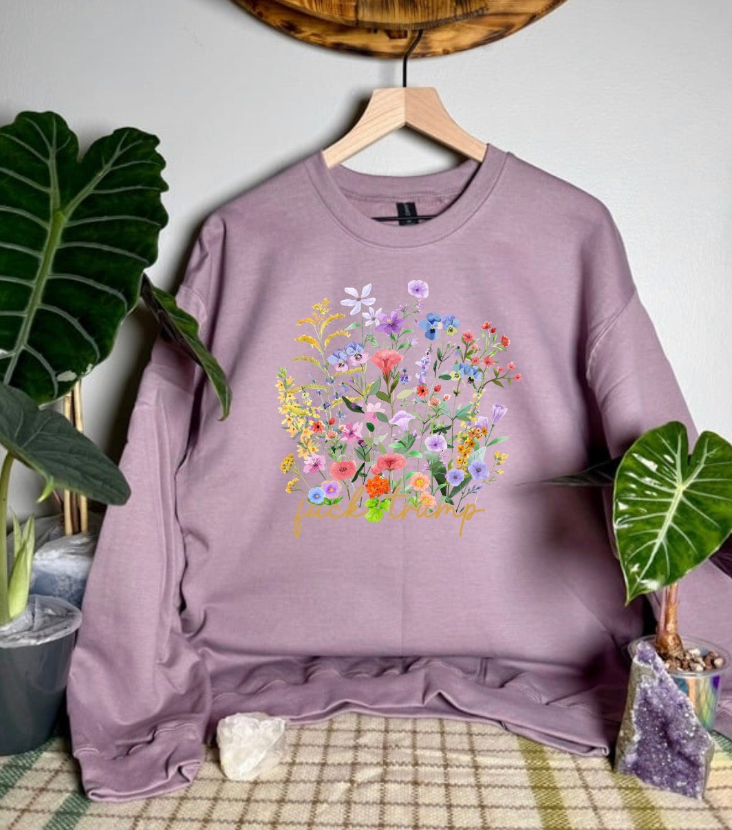 Subtle F Trump Gildan Tops