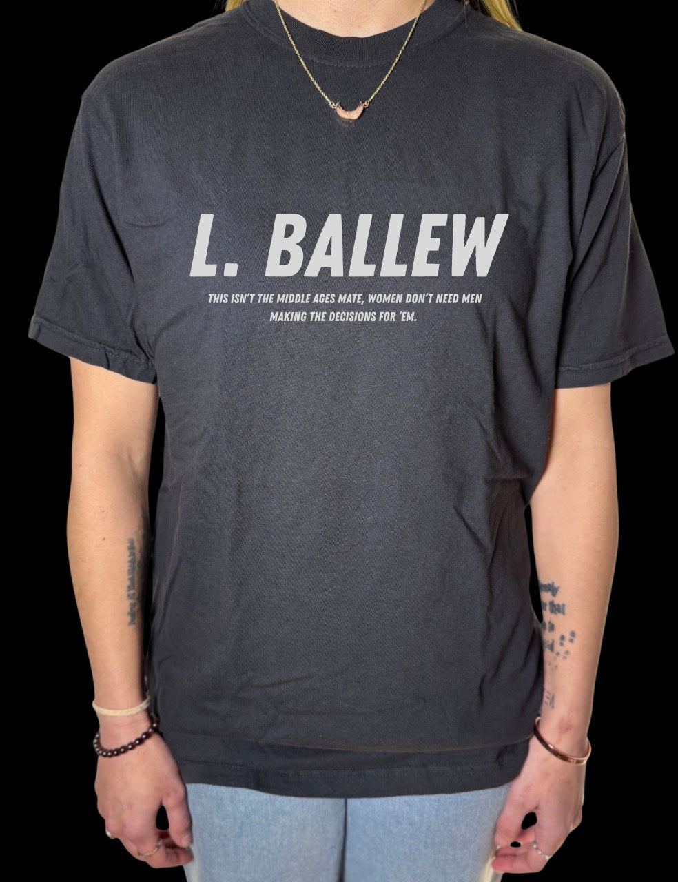 L. Ballew Comfort Colors Tee