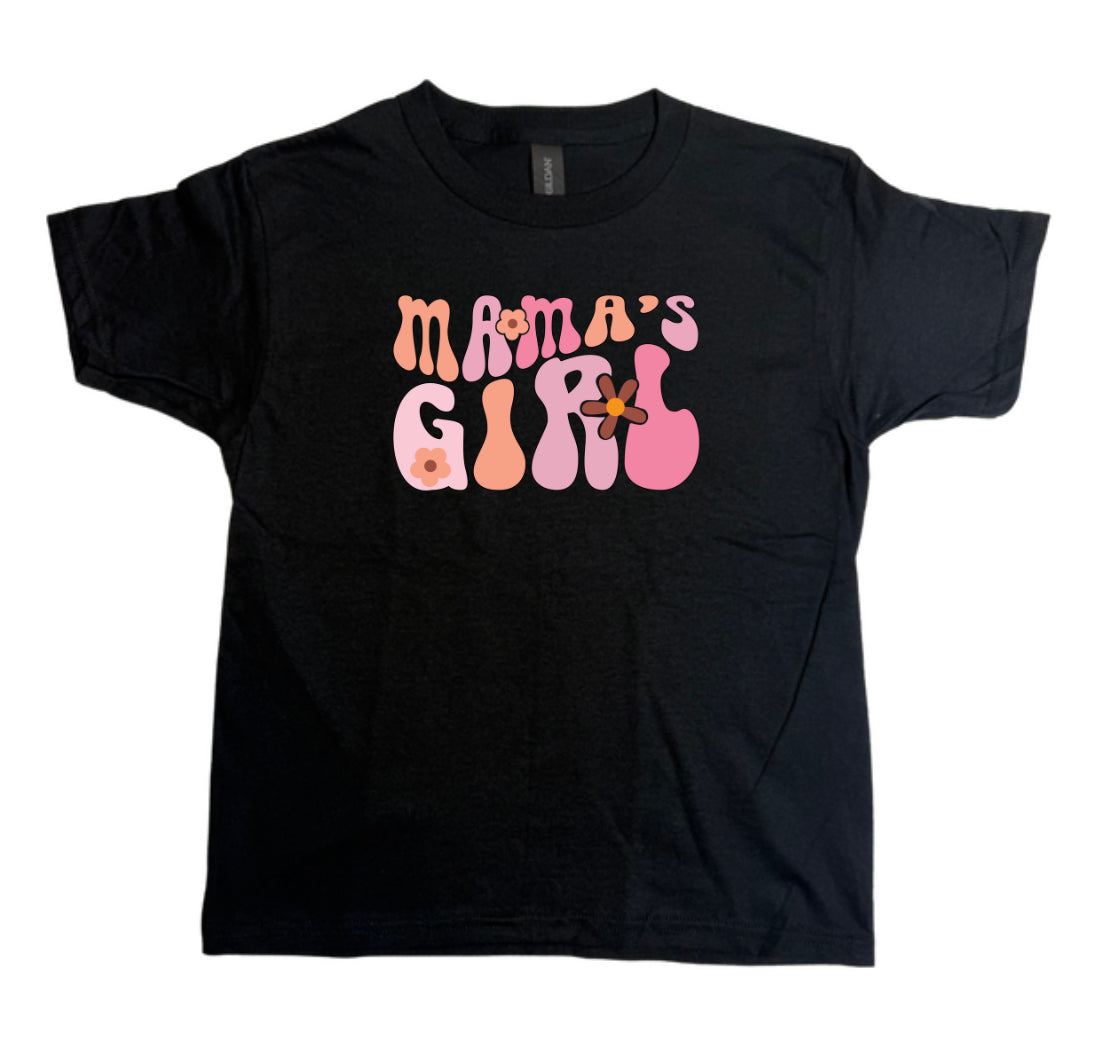 Mamas Girl Youth Gildan Tops