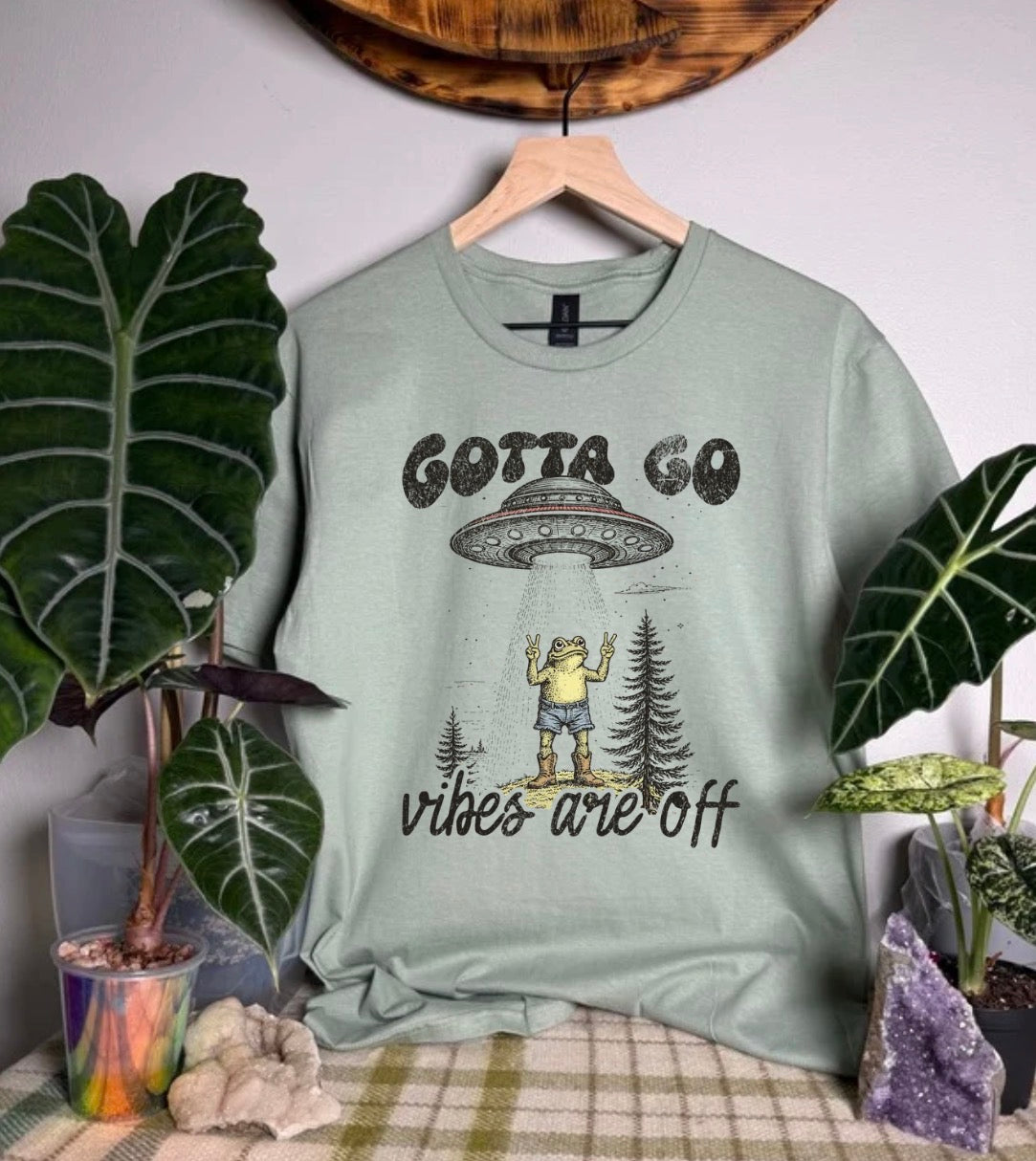 Vibes Are Off Gildan Tops