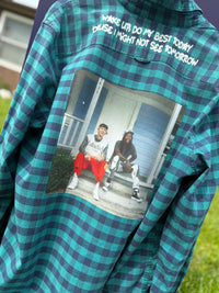Upthrift MGK & Wiz Button Up Size L
