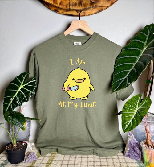 At My Limit Comfort Colors Tee