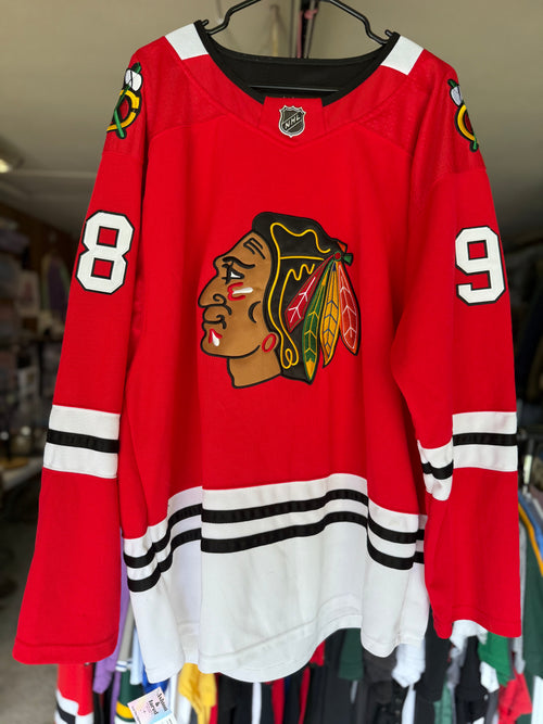 Preloved Adidas Chicago Blackhawks Bedard Jersey Size L