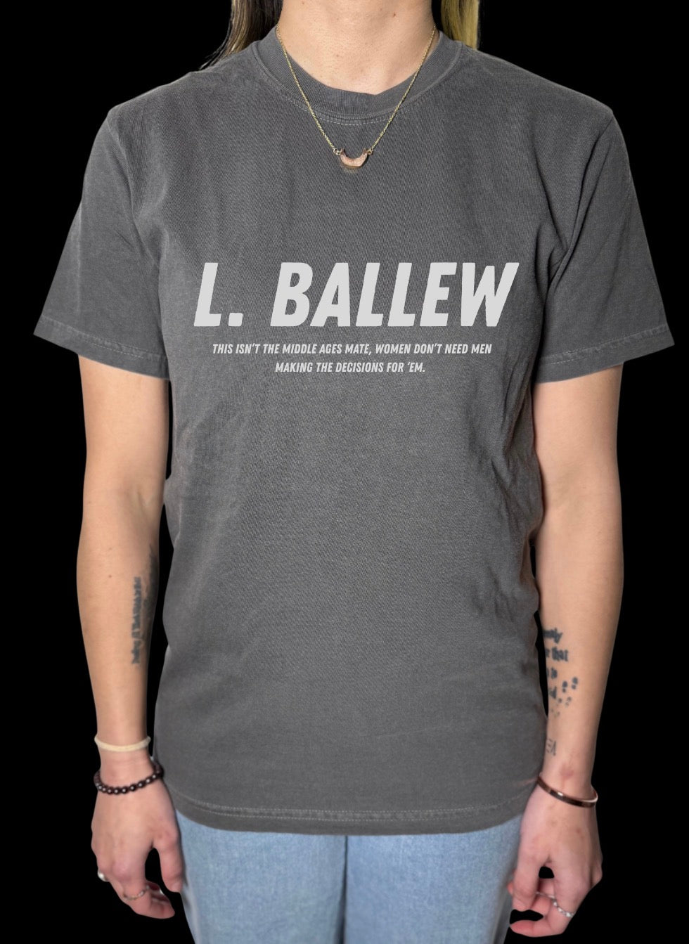 L. Ballew Comfort Colors Tee