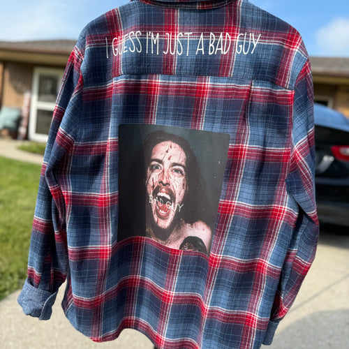 Honestav Bad Guy Upthrift Flannel Size L/XL