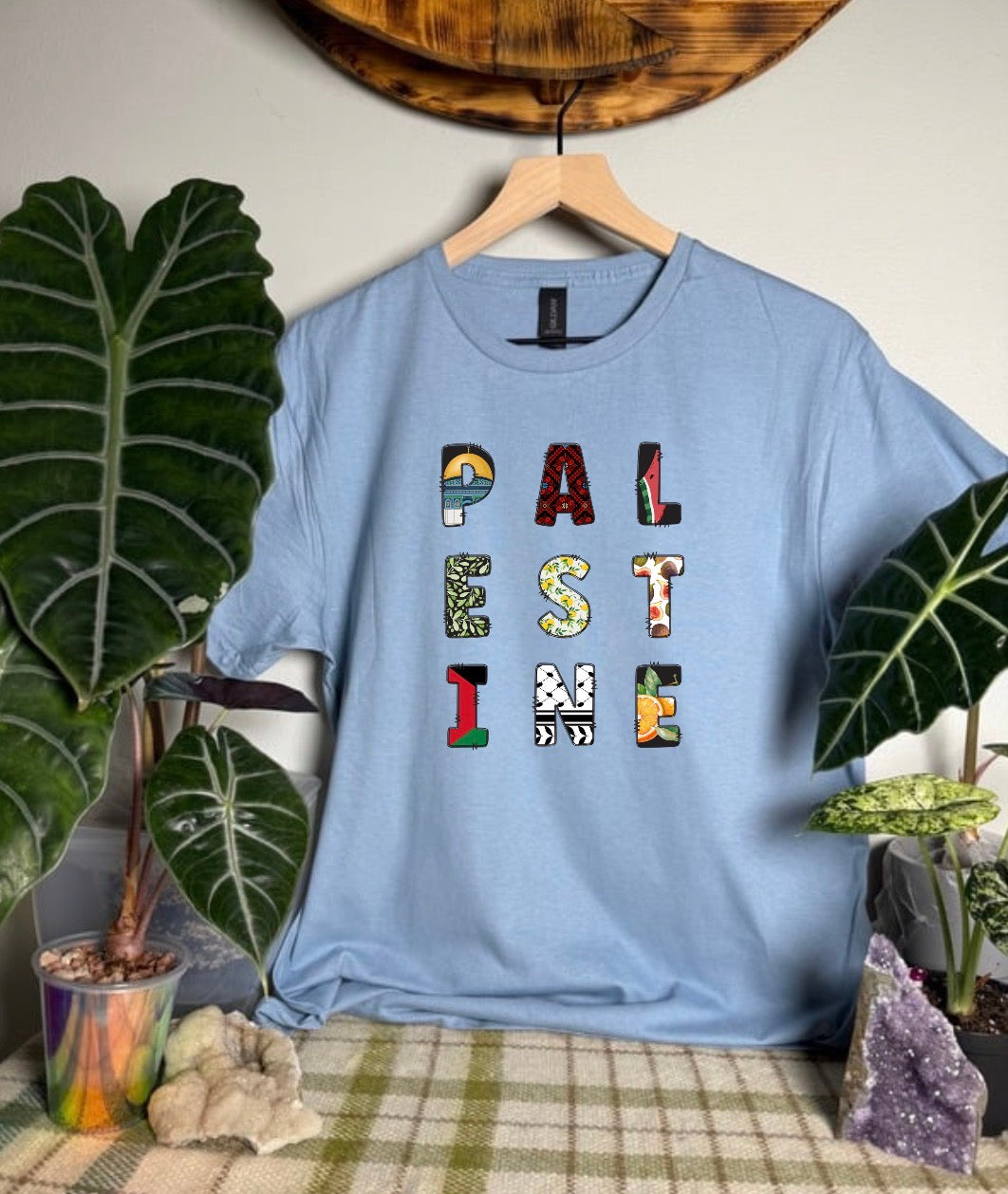 Palestine Gildan Tops