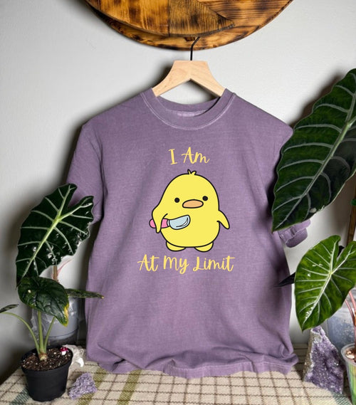 At My Limit Comfort Colors Tee