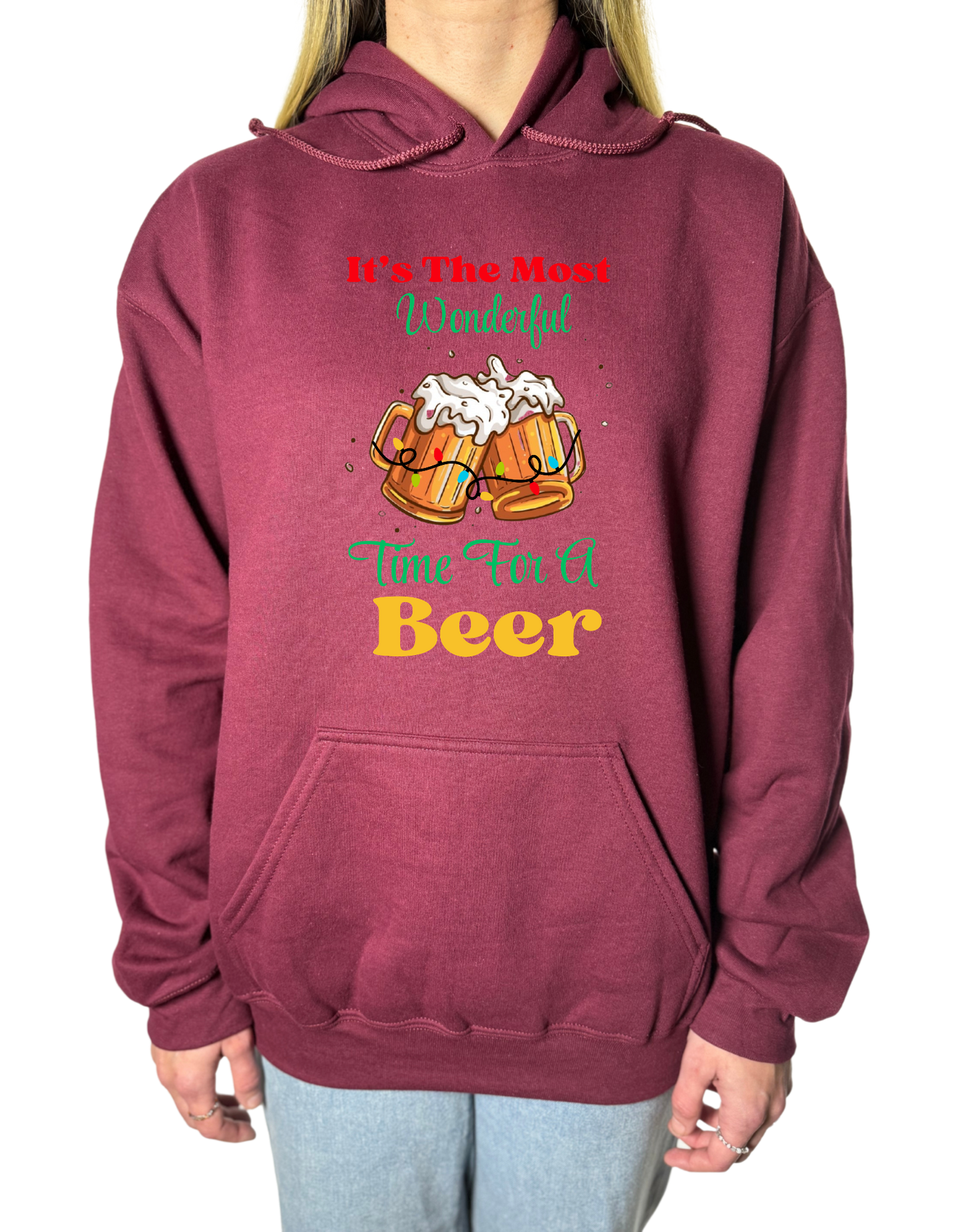 Wonderful Time For A Beer Gildan Tops