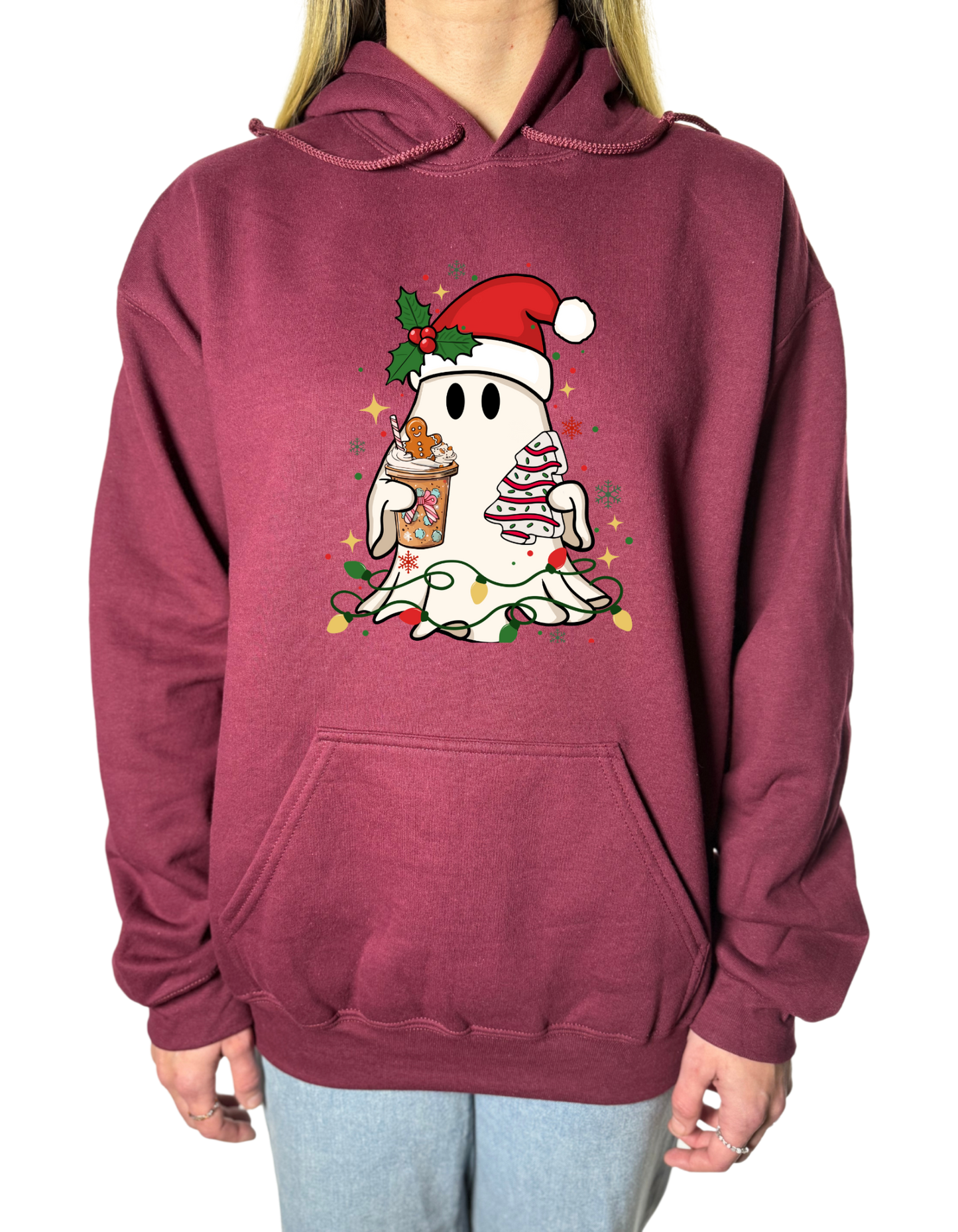 Holiday Ghost Gildan Tops