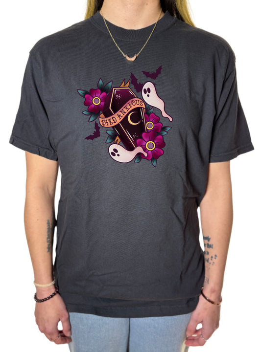 Died Anxious Comfort Colors Tee