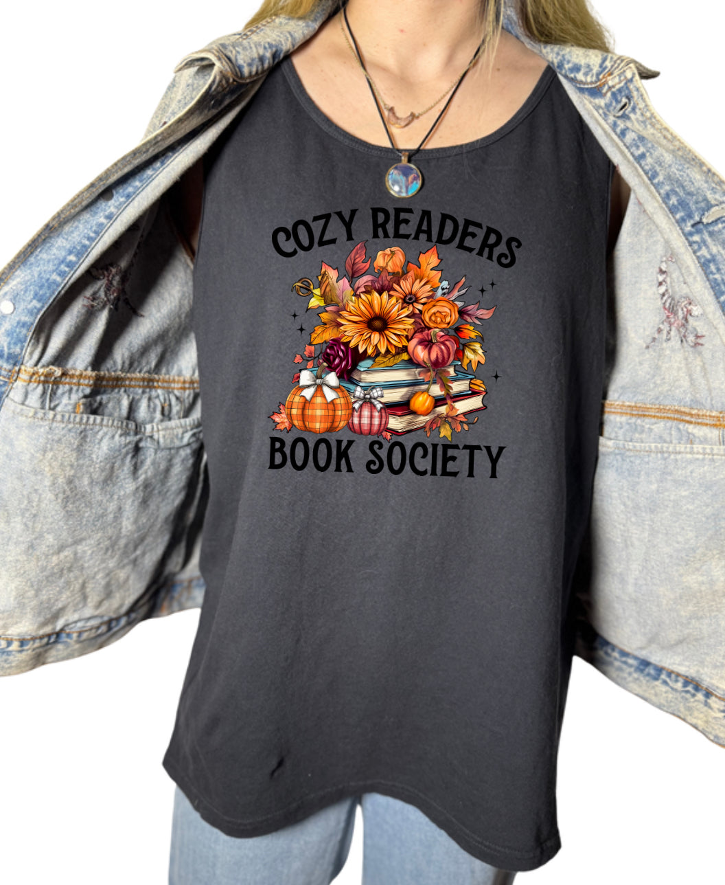Cozy Readers Book Society Tank
