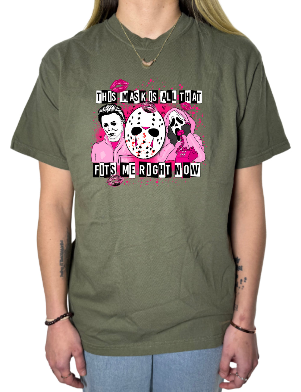 Mask Comfort Colors Tee