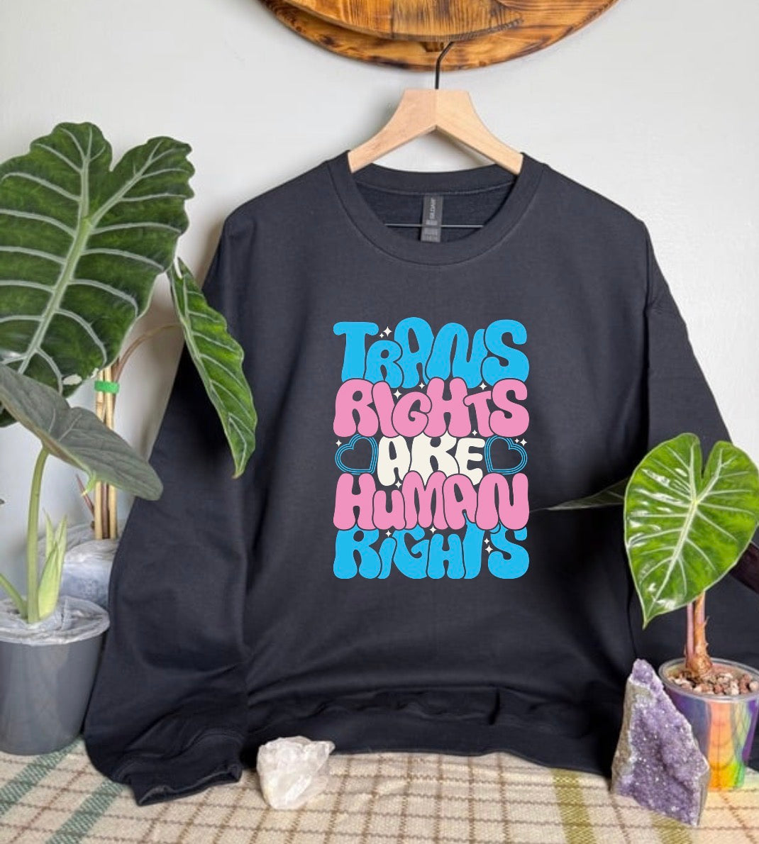 Trans Rights Gildan Tops