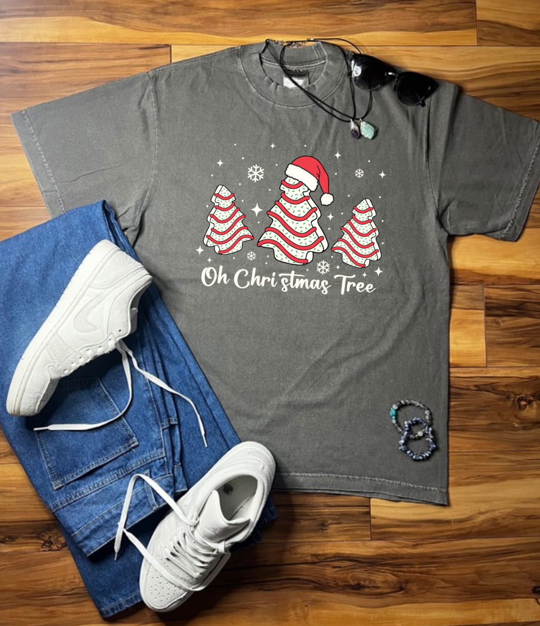 Oh Christmas Tree Shaka Wear Tee