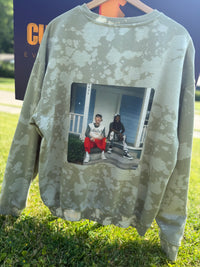 Upthrift MGK & Wiz Bleach Dyed Crewneck Size M/L
