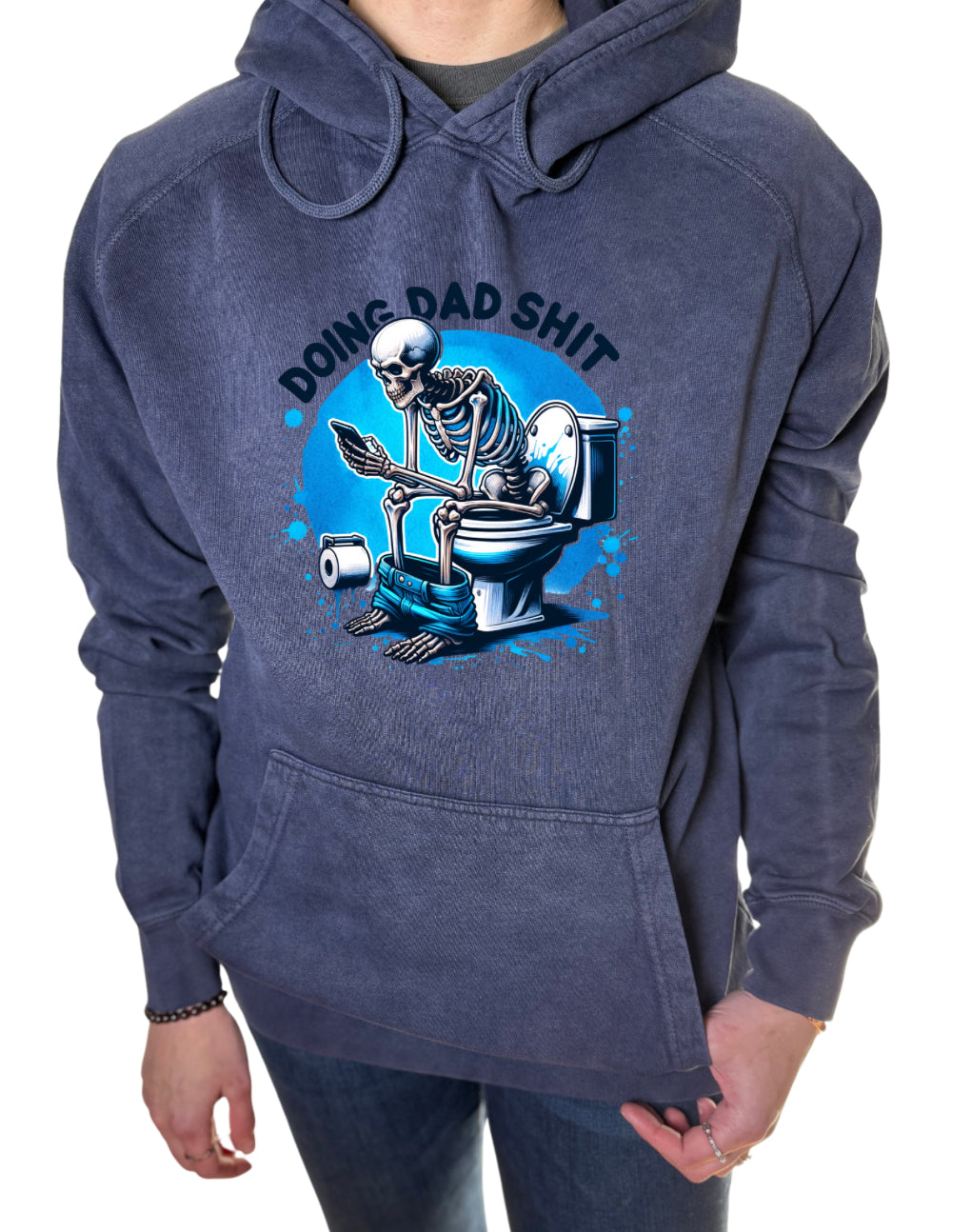 Doing Dad S*** Vintage Wash Hoodie