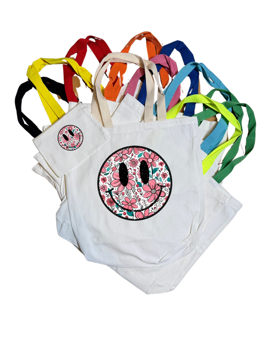Smiley Face Tote Bag