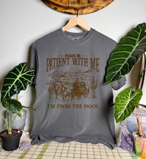 Please Be Patient With Me Comfort Colors Tee