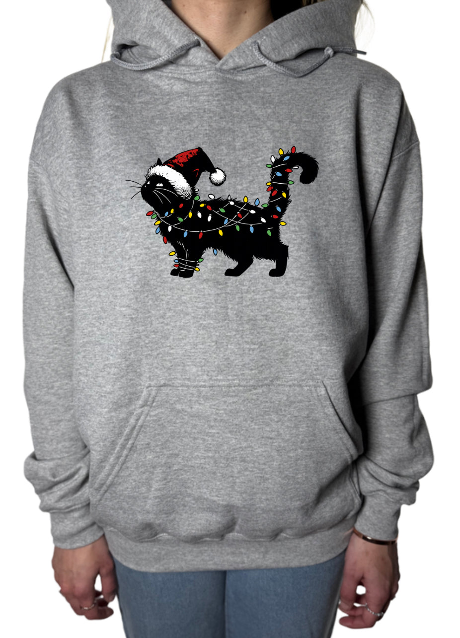 Holiday Cat Gildan Tops