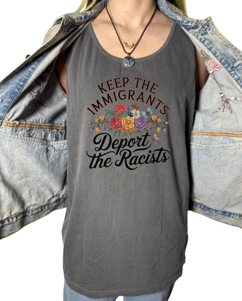 Deport The Racists Tank