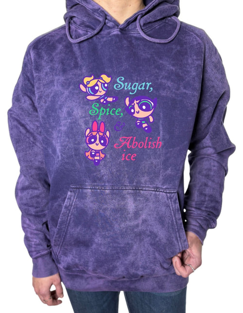 Abolish Ice Vintage Wash Hoodie