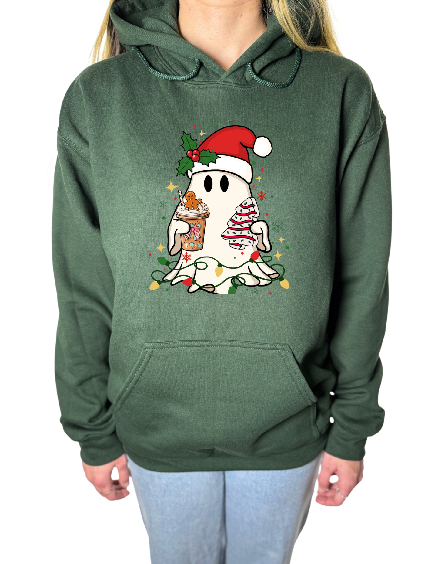 Holiday Ghost Gildan Tops
