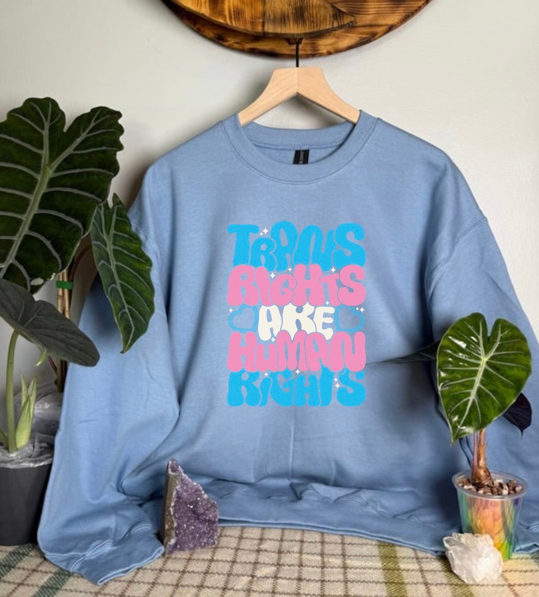 Trans Rights Gildan Tops