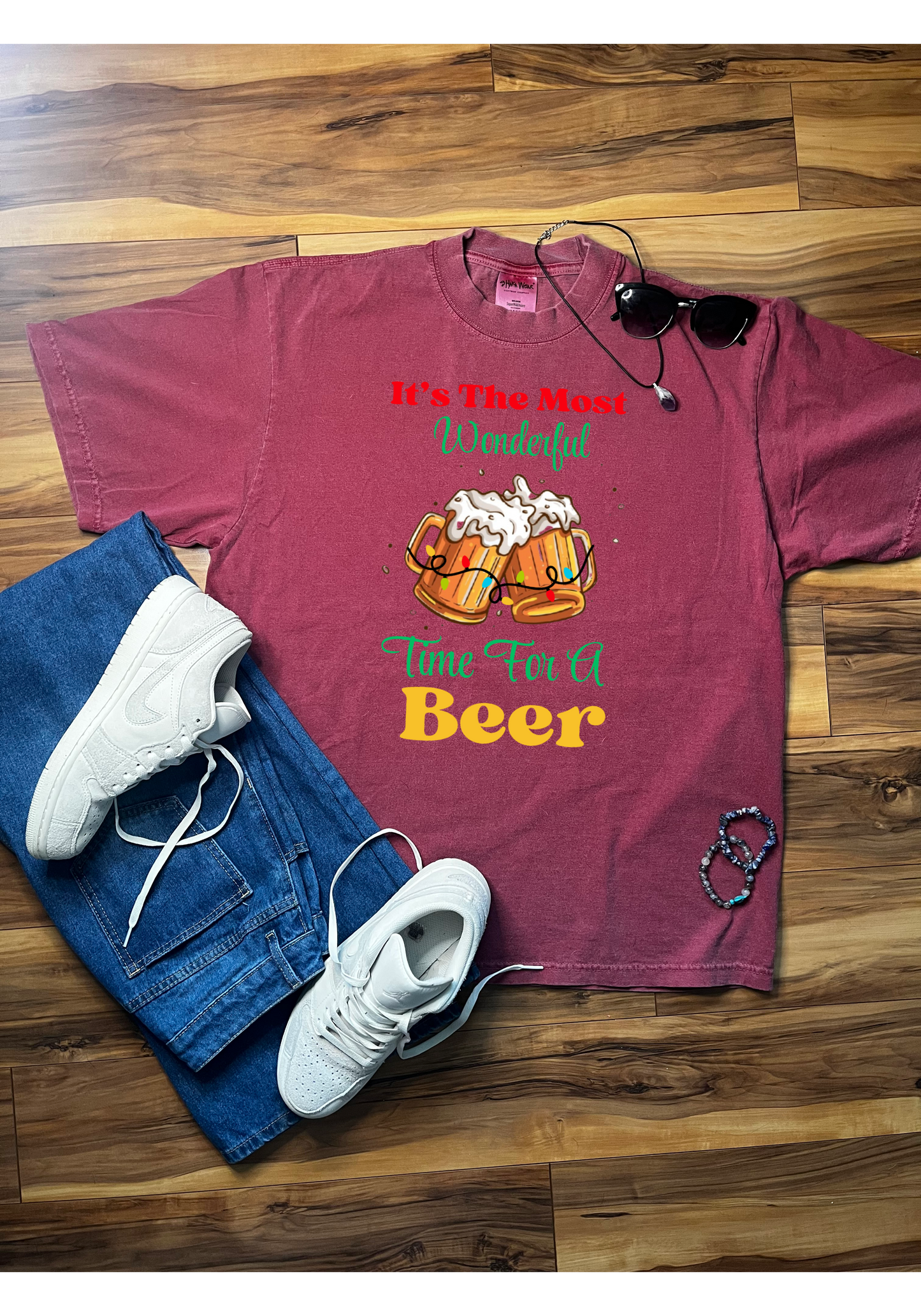 Wonderful Time For A Beer Shaka Wear Tee