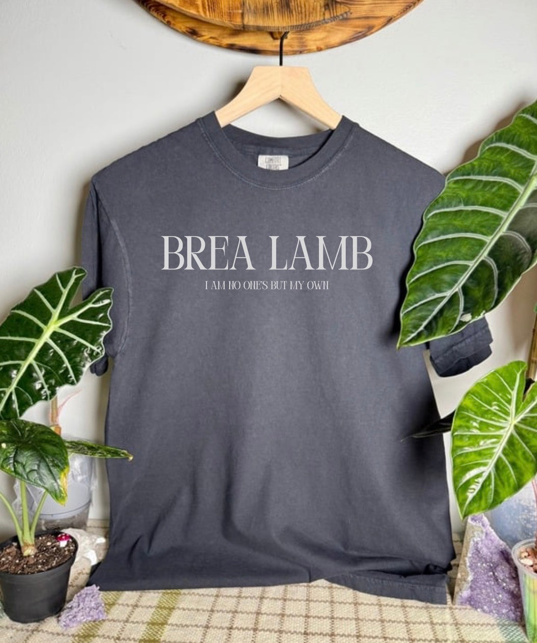 Officially Licensed Brea Lamb Comfort Colors Tee