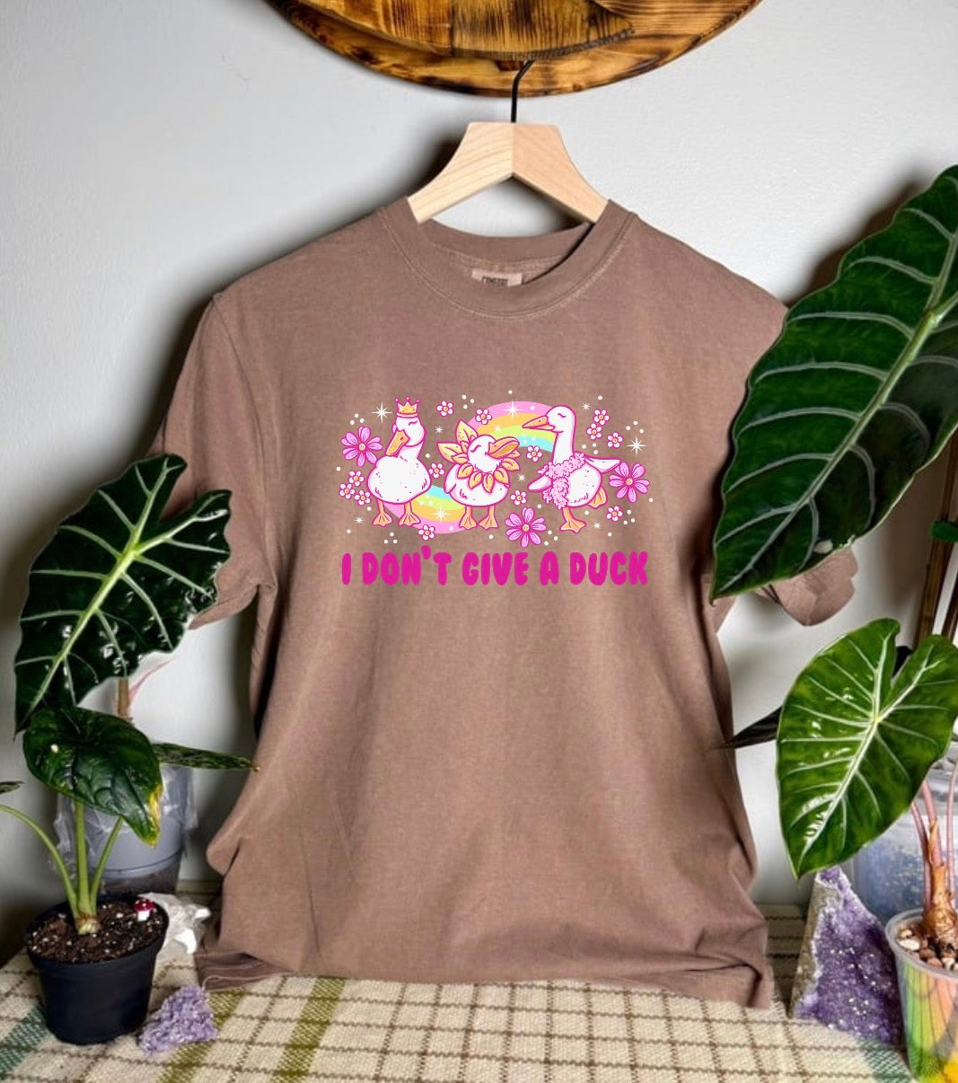 Don’t Give A Duck Comfort Colors Tee