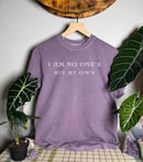 Officially Licensed Brea Lamb: I Am No One’s Comfort Colors Tee