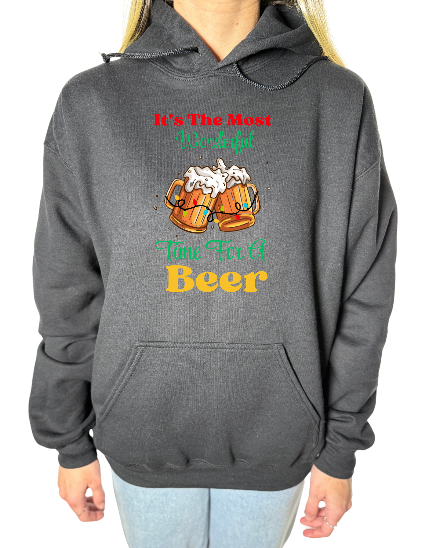 Wonderful Time For A Beer Gildan Tops