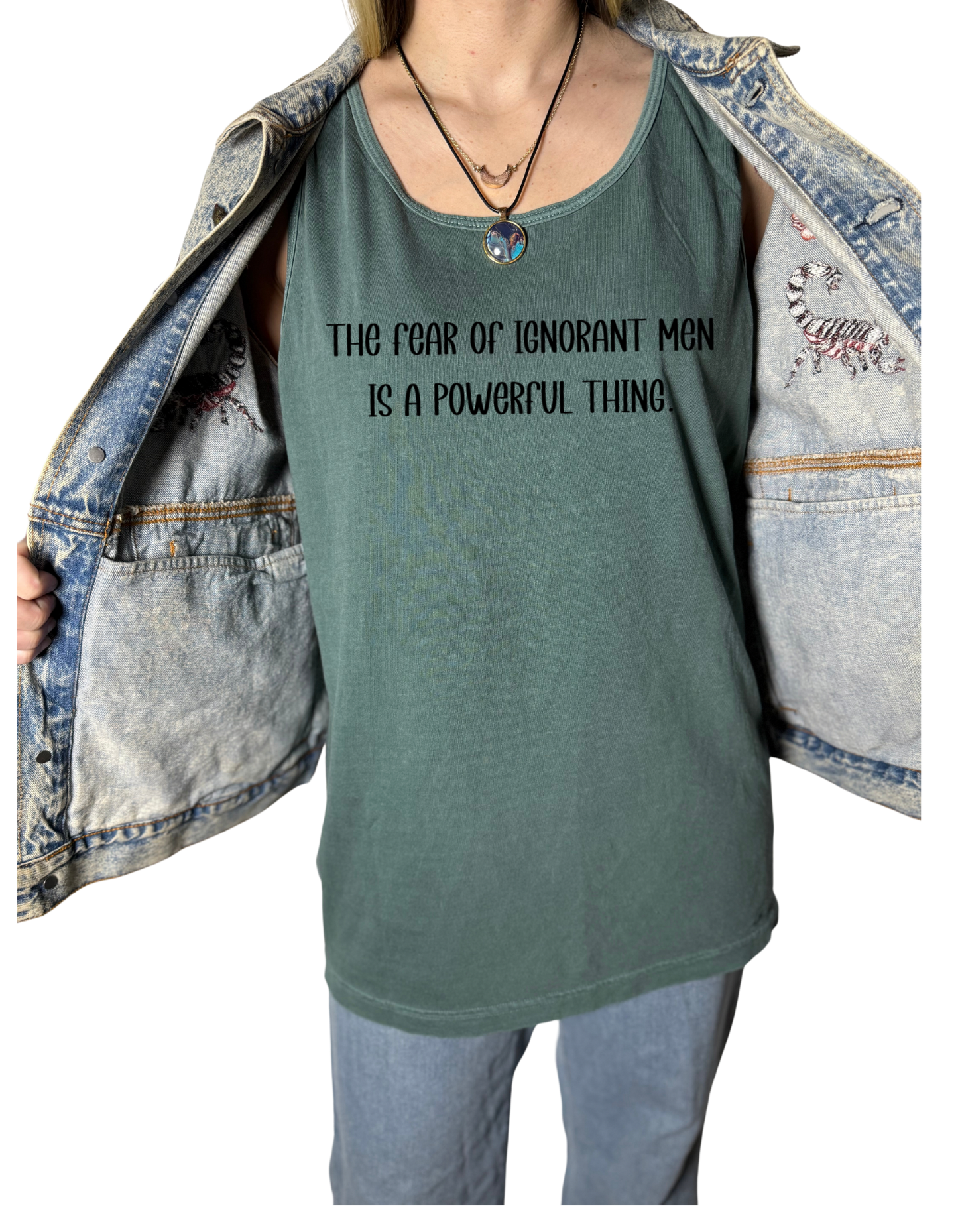 Officially Licensed Harper L. Woods: Ignorant Men Tank