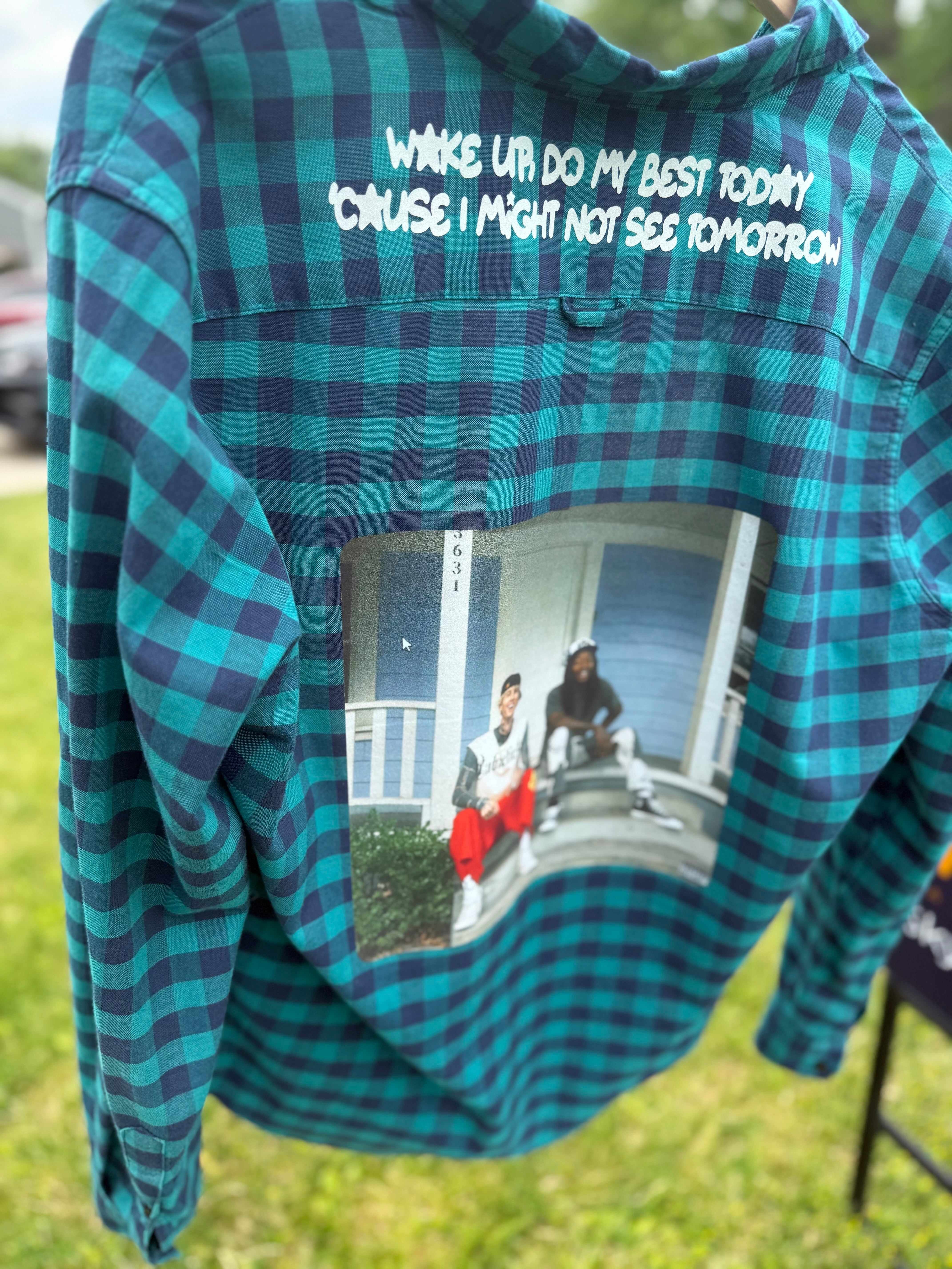 Upthrift MGK & Wiz Button Up Size M