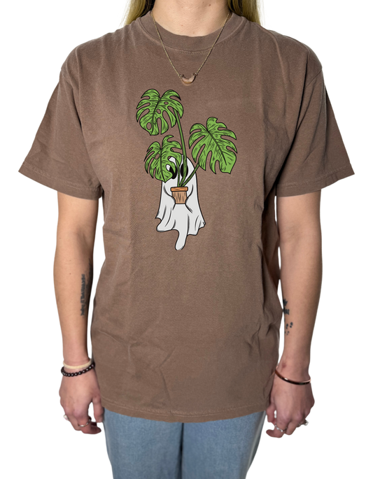 Monstera Ghostie Comfort Colors Tee