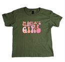 Mamas Girl Youth Gildan Tops