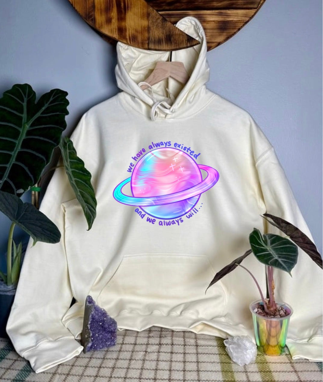 Always Existed Gildan Tops