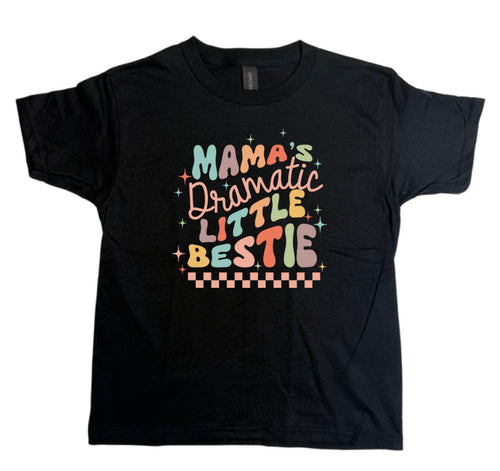 Dramatic Lil Bestie Gildan Youth Tee