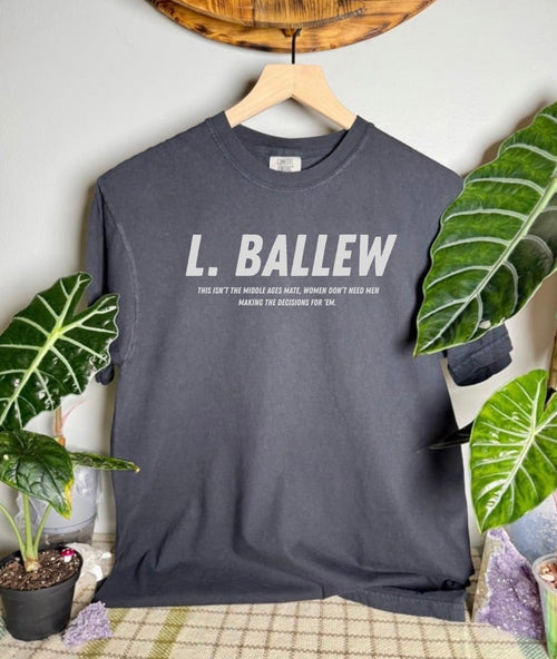 Officially Licensed L. Ballew Comfort Colors Tee
