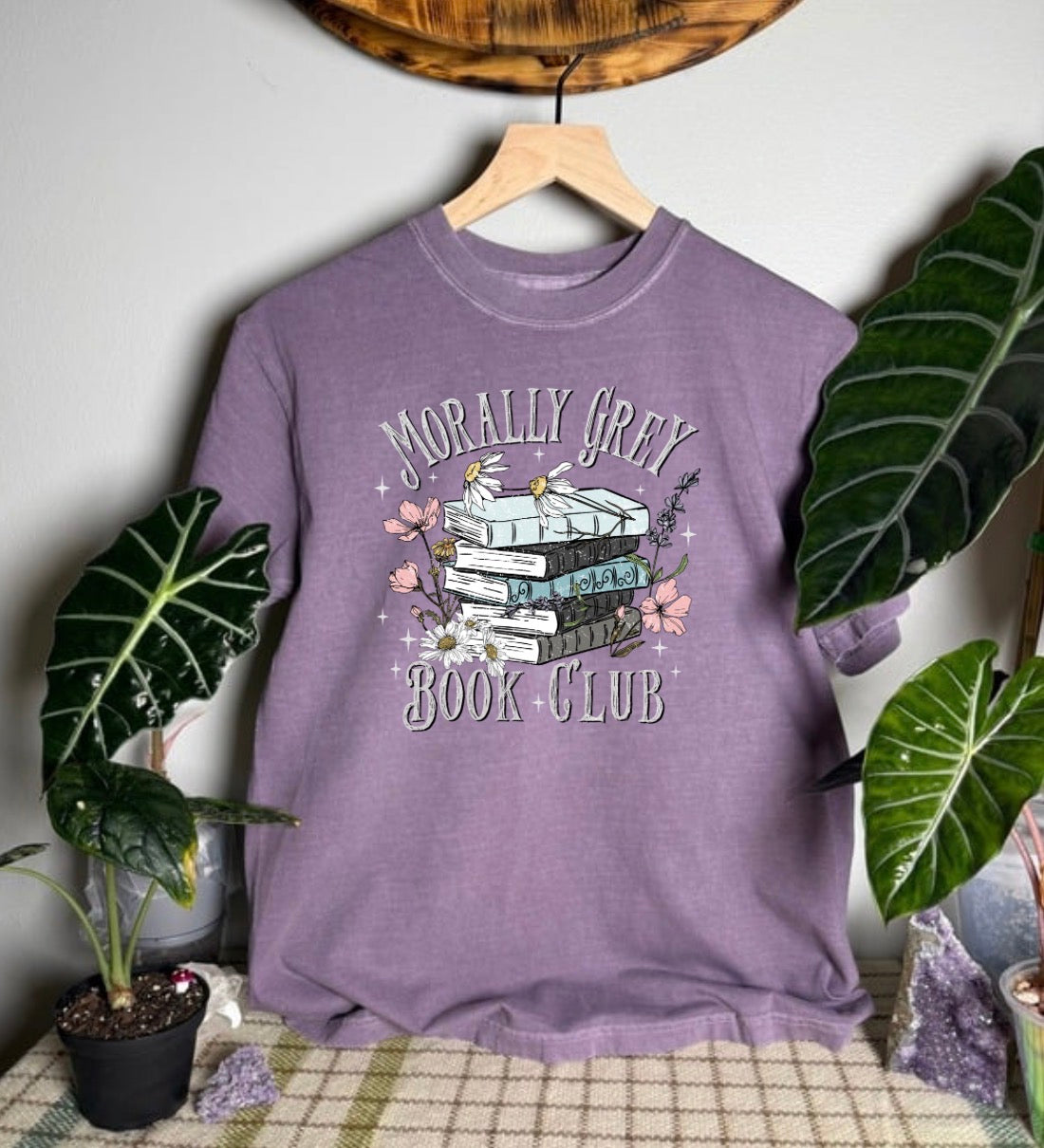 Morally Grey Comfort Colors Tee