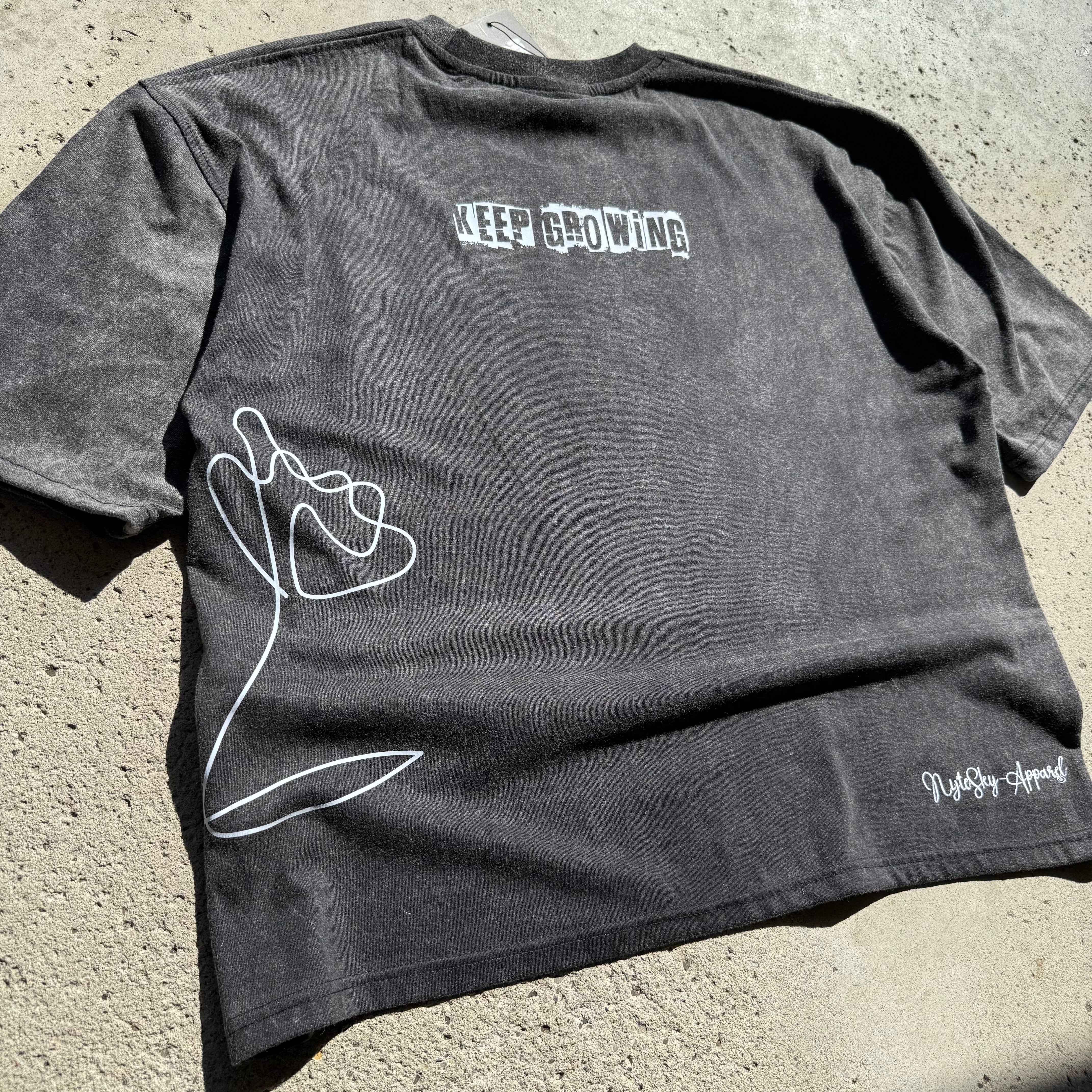 A Watched Bloomer Doesn’t Bloom NSA Black Tee Size L