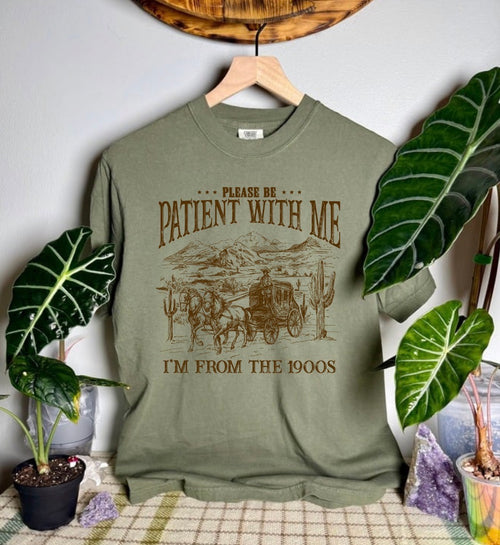 Please Be Patient With Me Comfort Colors Tee