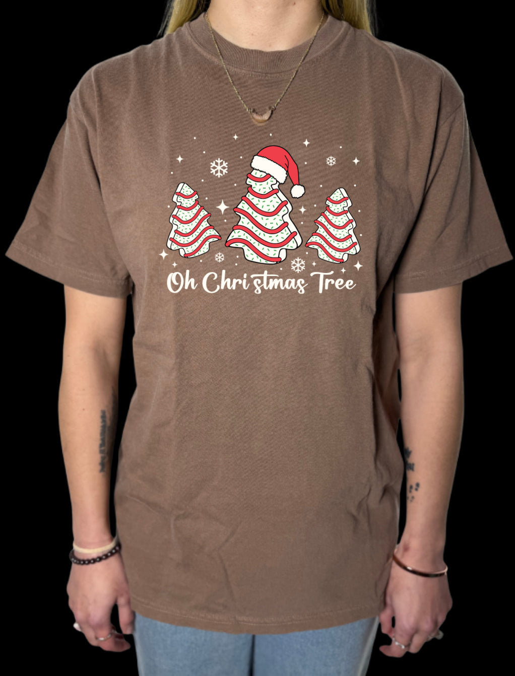 Oh Christmas Tree Comfort Colors Tee