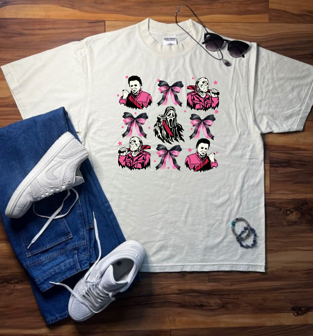 Pink Halloween Shaka Wear Tee