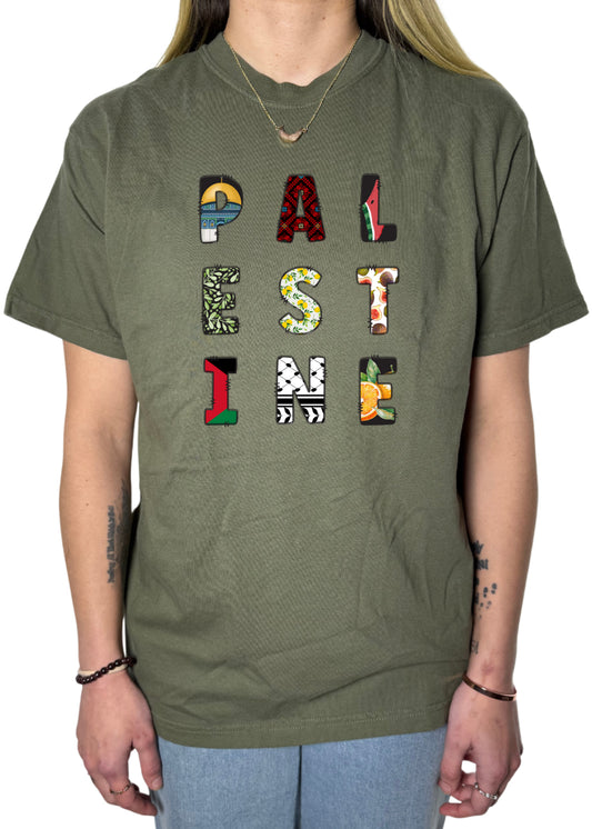 Palestine Comfort Colors Tee