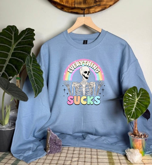 Everything Sucks Gildan Tops