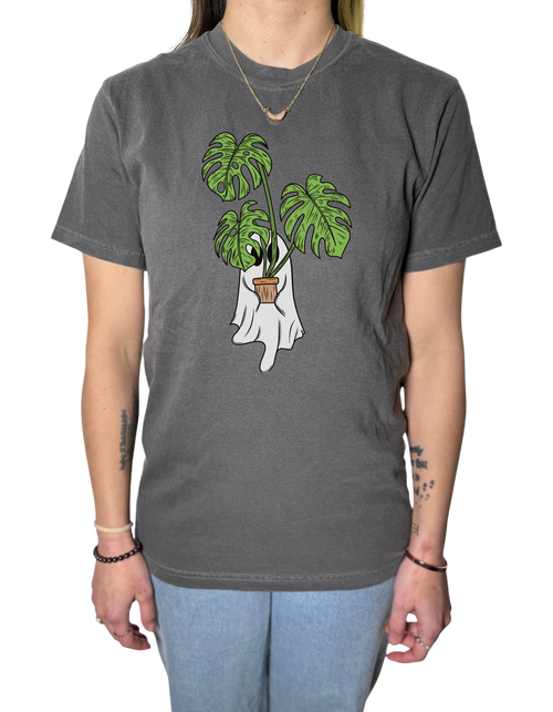 Monstera Ghostie Comfort Colors Tee